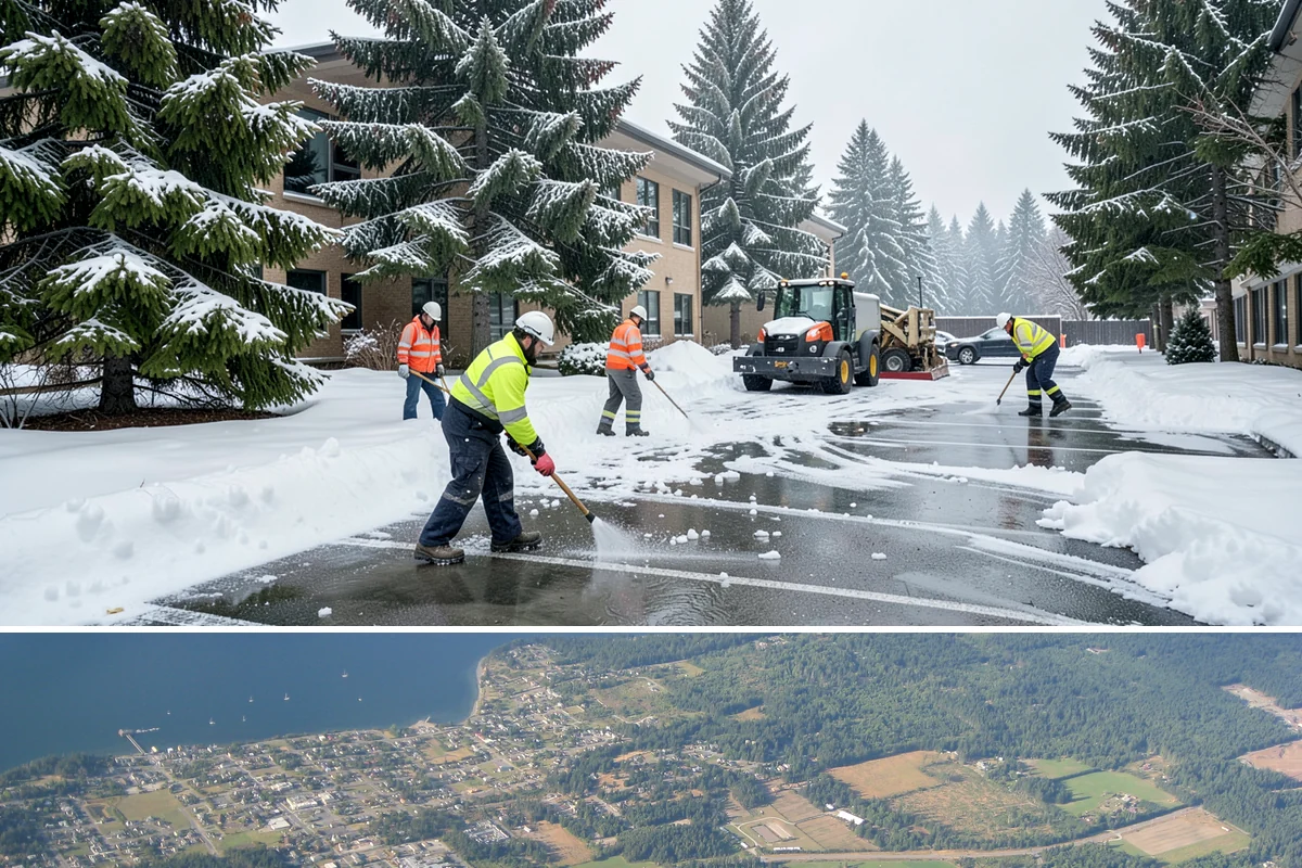 Residential Snow Plowing in Coupeville, Island County, WA - Book before the first advisory of the season, typically November through February, since Western Washington snow arrives fast and...
