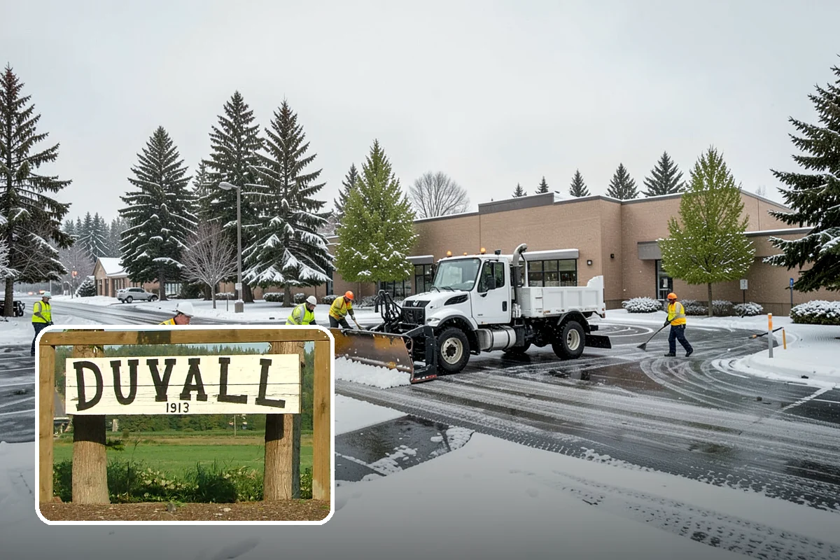 Residential Snow Plowing in Duvall, King County, WA - Compact equipment sized for narrow driveways and garage aprons
