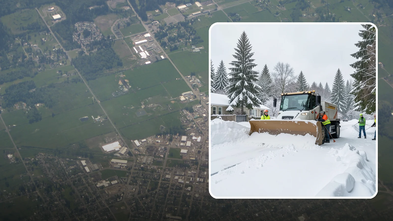 Residential Snow Plowing in Enumclaw, King County, WA - We plow driveways and shared access lanes for Western Washington homes the moment a rare snow or ice event makes your street...
