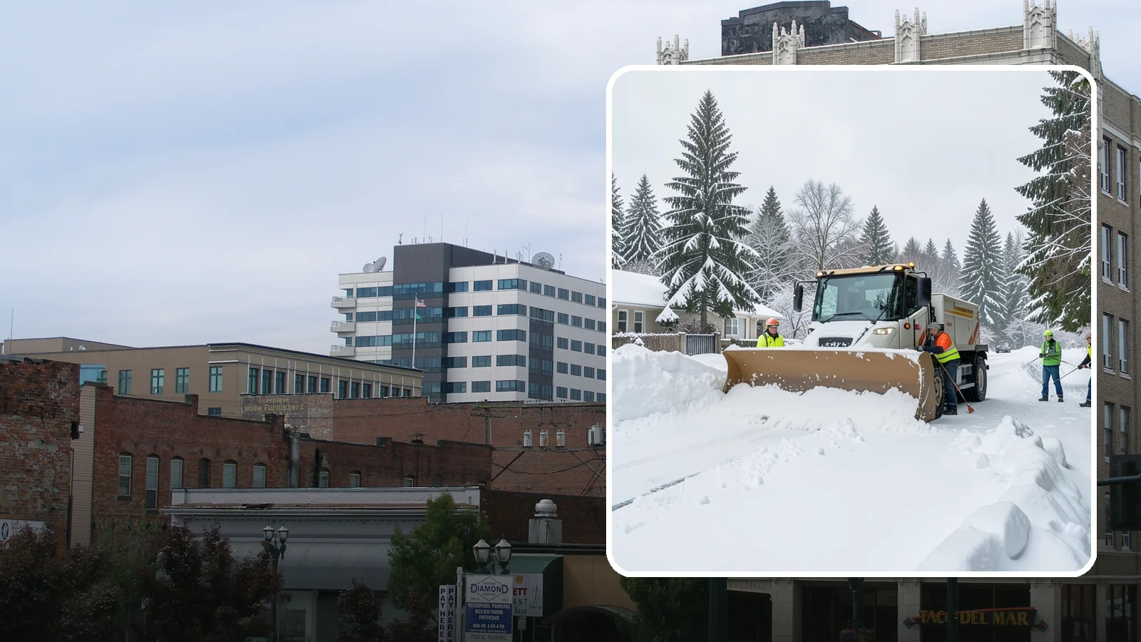 Residential Snow Plowing in Everett, Snohomish County, WA - We plow driveways and shared access lanes for Western Washington homes the moment a rare snow or ice event makes your street...