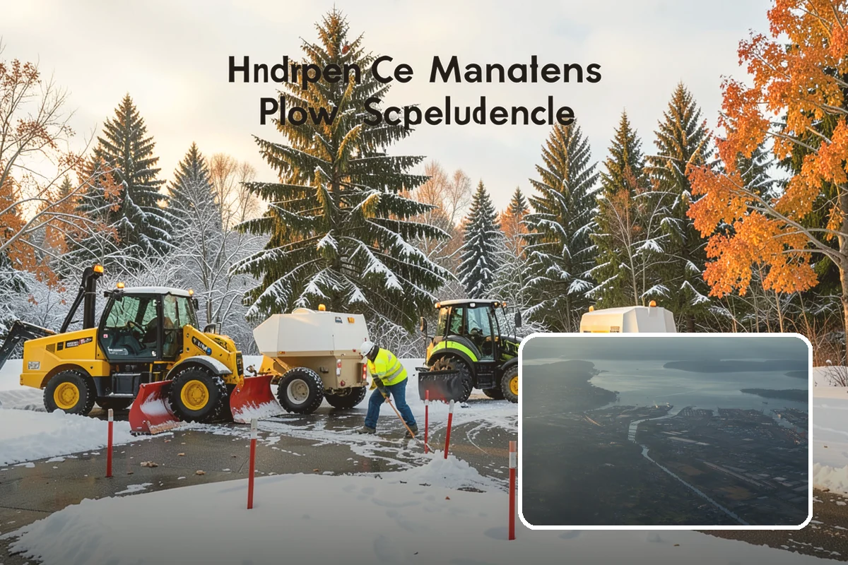 Residential Snow Plowing in Fife, Pierce County, WA - Compact equipment sized for narrow driveways and garage aprons