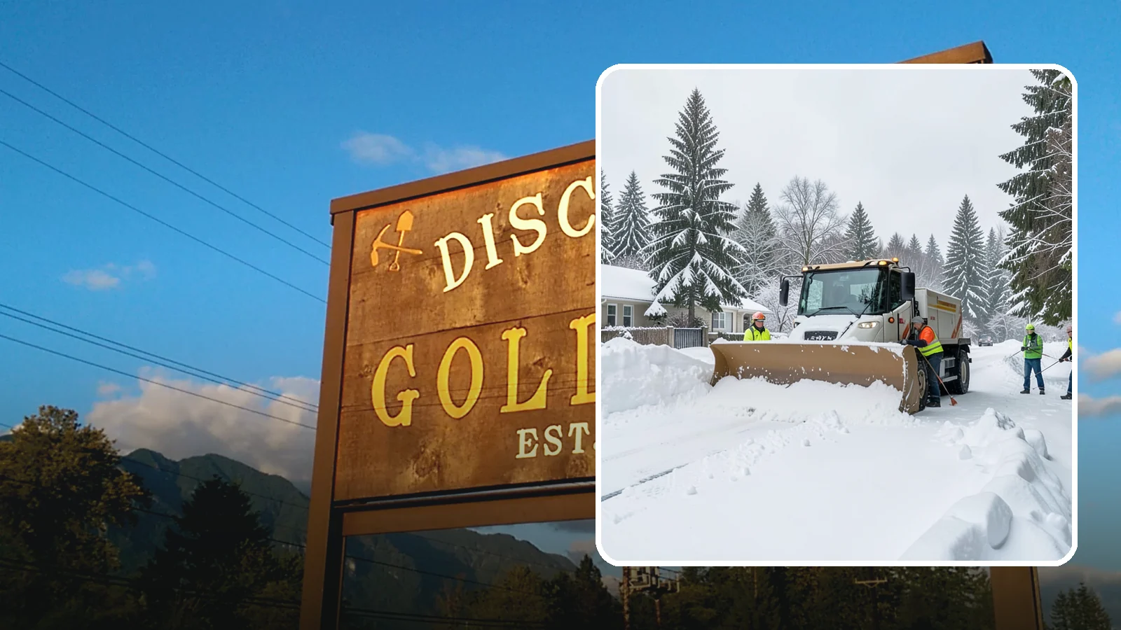 Residential Snow Plowing in Gold Bar, Snohomish County, WA - We plow driveways and shared access lanes for Western Washington homes the moment a rare snow or ice event makes your street...