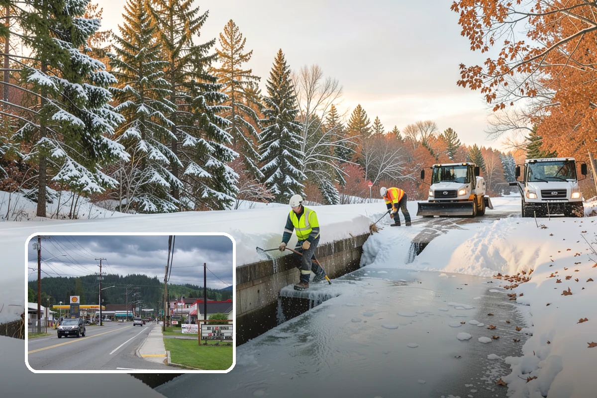 Residential Snow Plowing in Granite Falls, Snohomish County, WA - Compact equipment sized for narrow driveways and garage aprons
