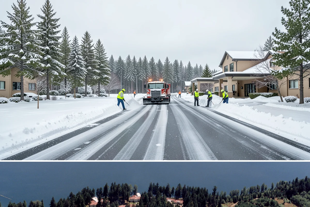 Residential Snow Plowing in Lakewood, Pierce County, WA - Book before the first advisory of the season, typically November through February, since Western Washington snow arrives fast and...