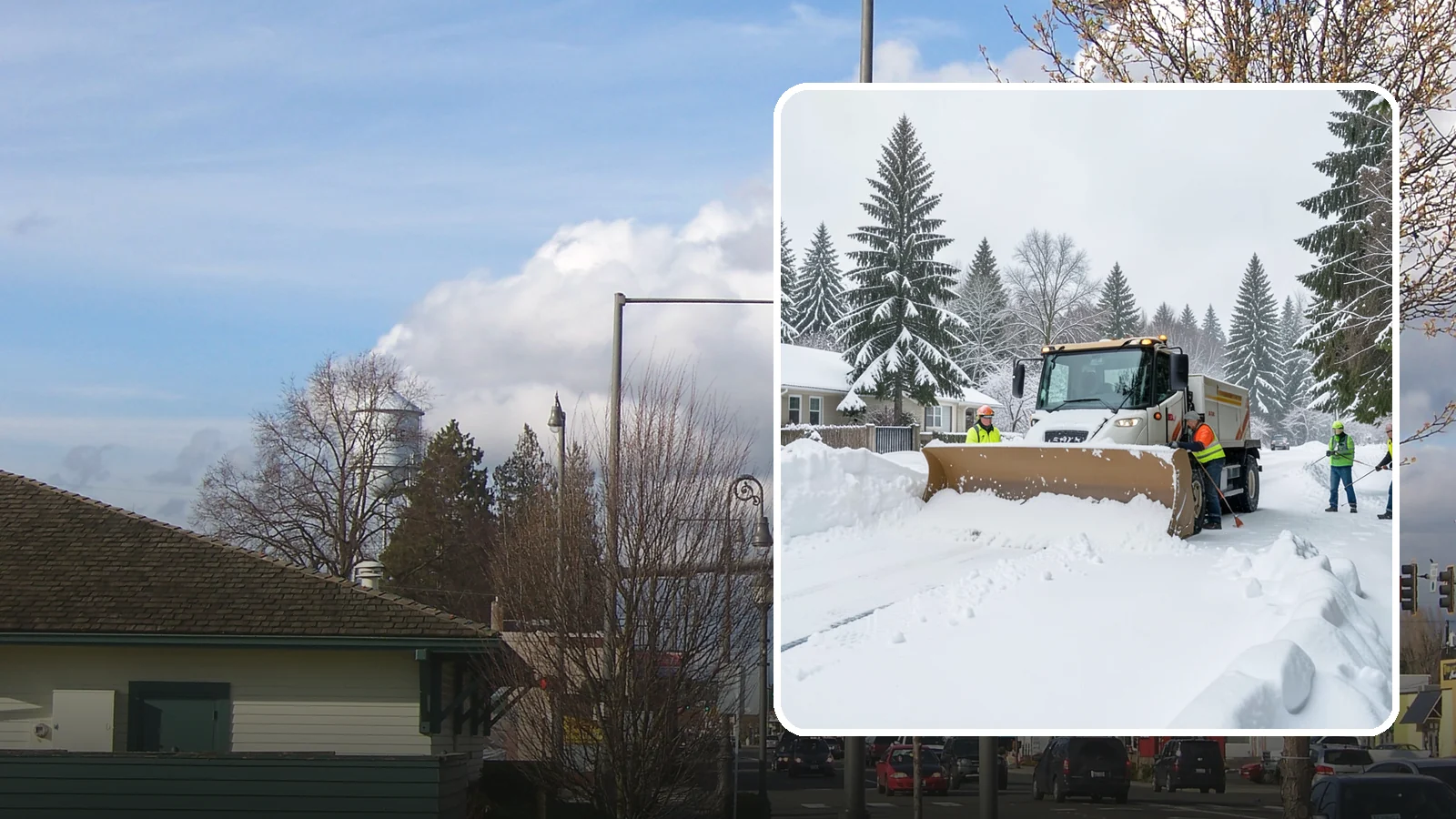Residential Snow Plowing in Marysville, Snohomish County, WA - We plow driveways and shared access lanes for Western Washington homes the moment a rare snow or ice event makes your street...