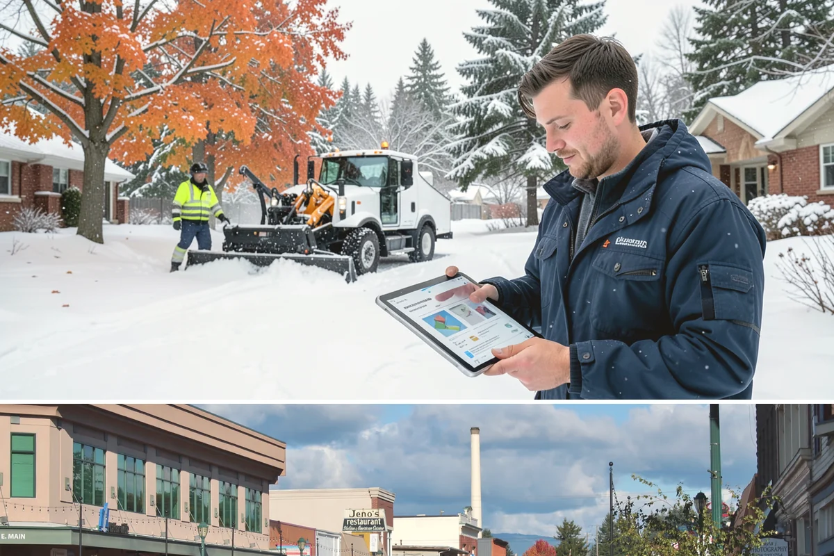 Residential Snow Plowing in Monroe, Snohomish County, WA - Book before the first advisory of the season, typically November through February, since Western Washington snow arrives fast and...