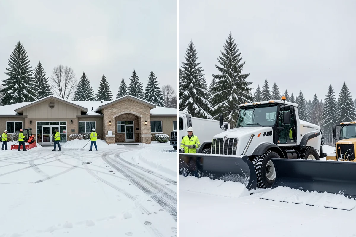 Residential Snow Plowing in Normandy Park, King County, WA - Confirm your driveway layout and where you need snow piled clear of the walk