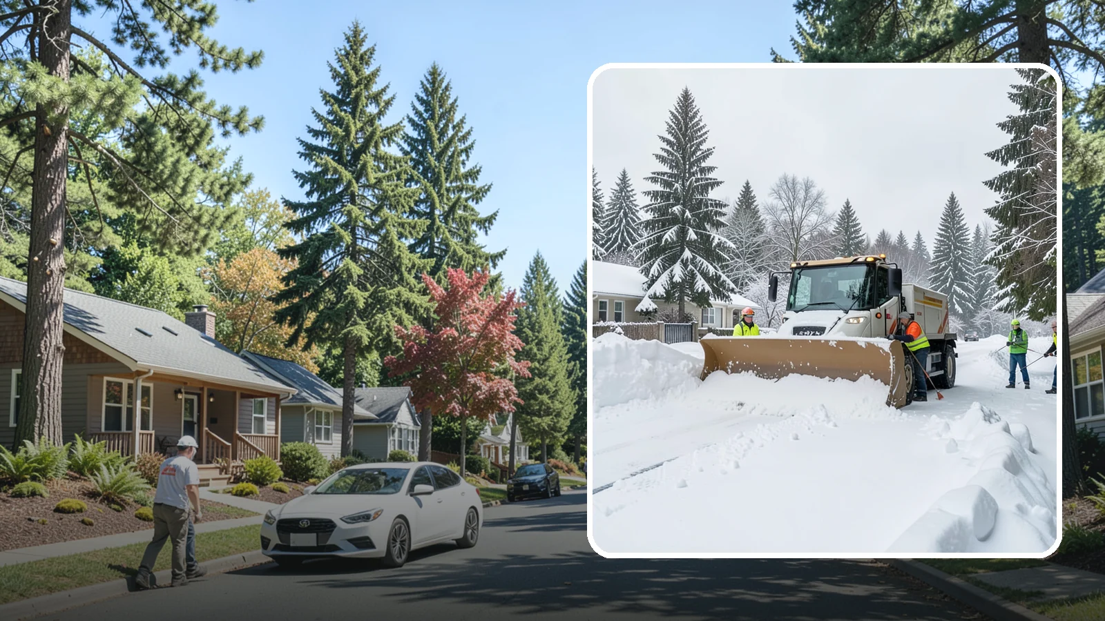 Residential Snow Plowing in Orting, Pierce County, WA - We plow driveways and shared access lanes for Western Washington homes the moment a rare snow or ice event makes your street...