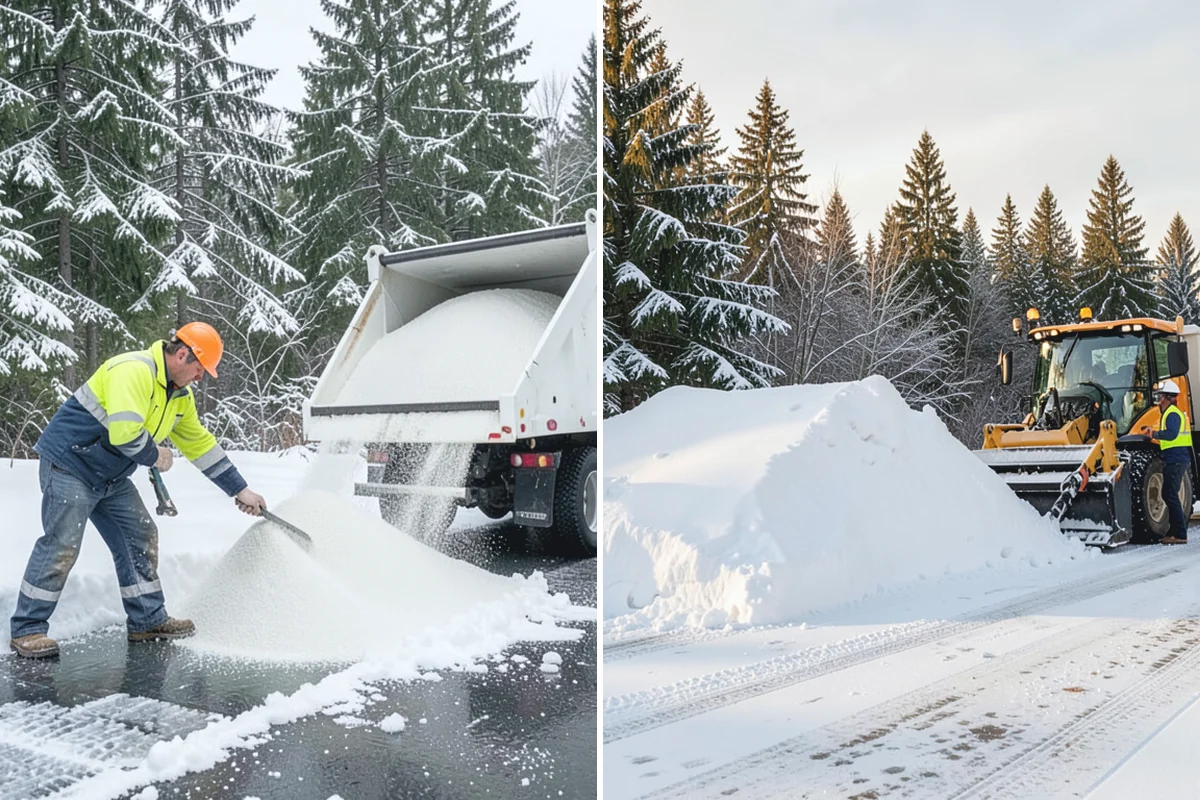Residential Snow Plowing in Renton, King County, WA - Confirm your driveway layout and where you need snow piled clear of the walk