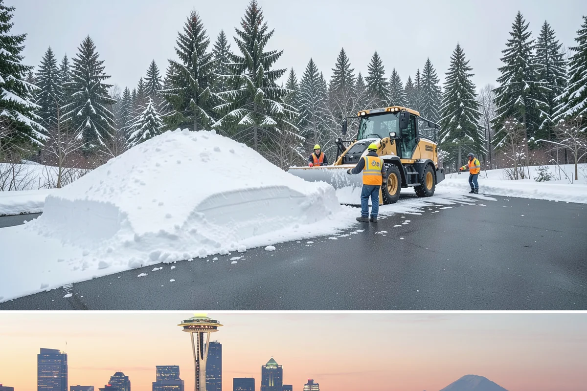 Residential Snow Plowing in Seattle, King County, WA - Book before the first advisory of the season, typically November through February, since Western Washington snow arrives fast and...