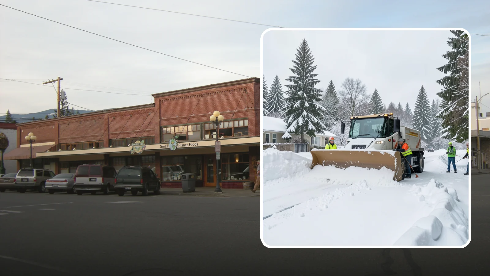 Residential Snow Plowing in Sedro-Woolley, Skagit County, WA - We plow driveways and shared access lanes for Western Washington homes the moment a rare snow or ice event makes your street...