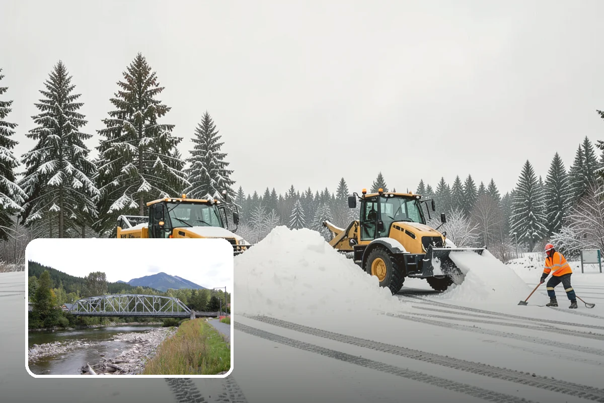 Residential Snow Plowing in Skykomish, King County, WA - Compact equipment sized for narrow driveways and garage aprons