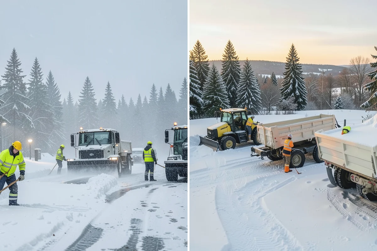 Residential Snow Plowing in Skykomish, King County, WA - Confirm your driveway layout and where you need snow piled clear of the walk