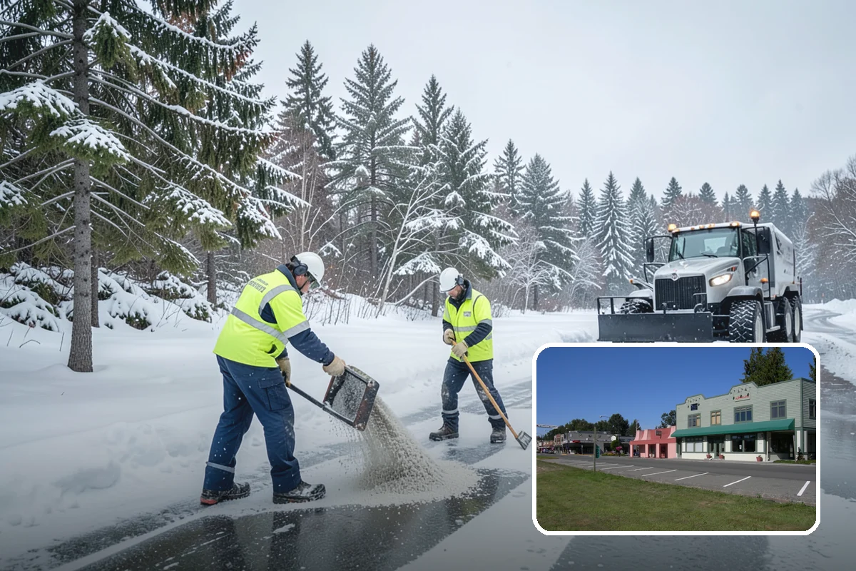 Residential Snow Plowing in Snoqualmie, King County, WA - Compact equipment sized for narrow driveways and garage aprons