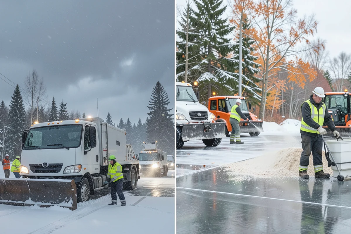 Residential Snow Plowing in South Prairie, Pierce County, WA - Confirm your driveway layout and where you need snow piled clear of the walk