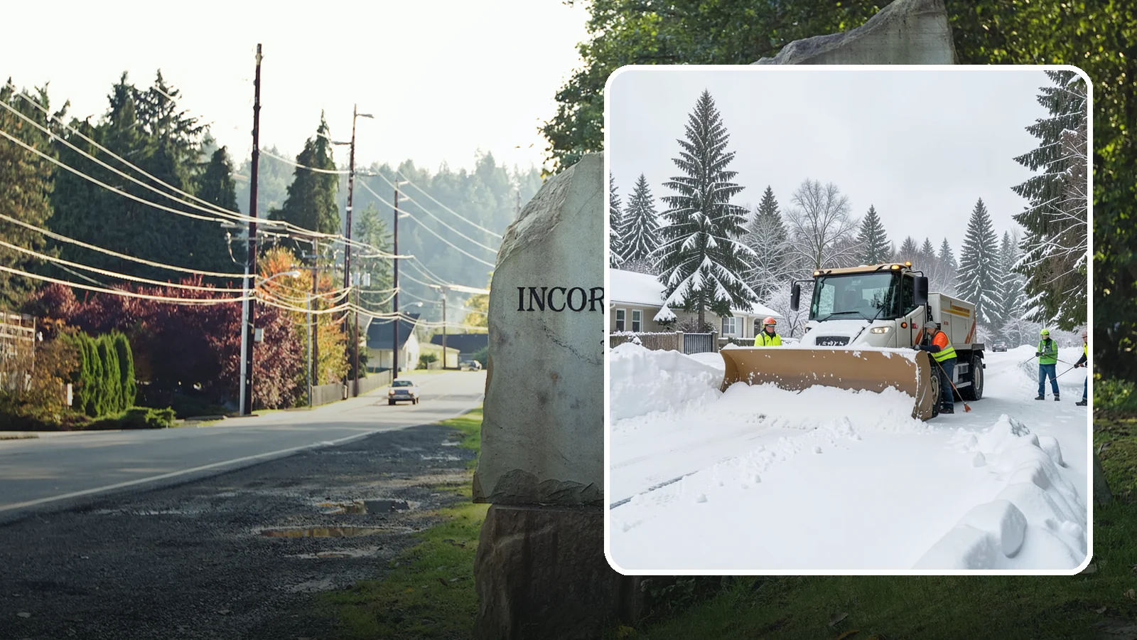Residential Snow Plowing in Wilkeson, Pierce County, WA - We plow driveways and shared access lanes for Western Washington homes the moment a rare snow or ice event makes your street...