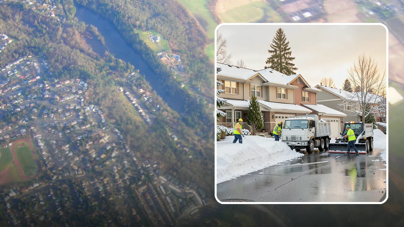 Residential Snow Removal in Algona, King County, WA - We clear snow and ice from Western Washington homes when a Puget Sound cold snap catches your neighborhood off guard.