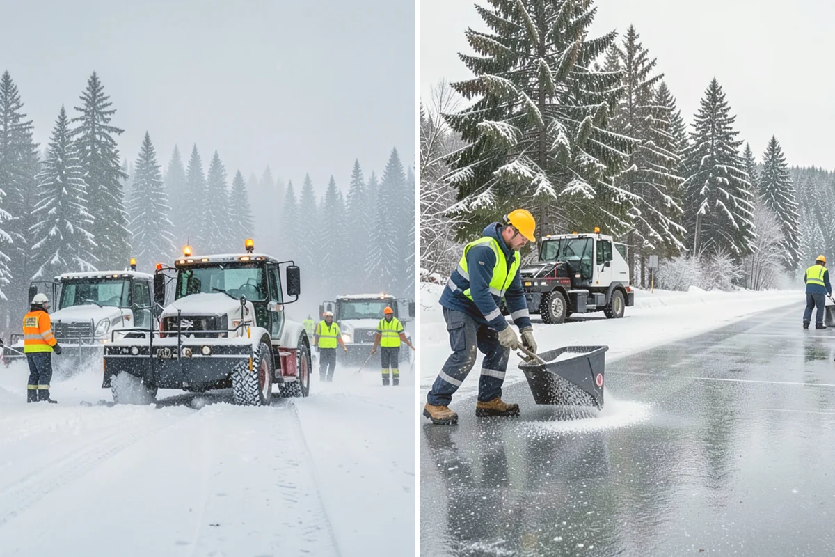 Residential Snow Removal in Algona, King County, WA - We confirm your address and map the surfaces that need clearing
