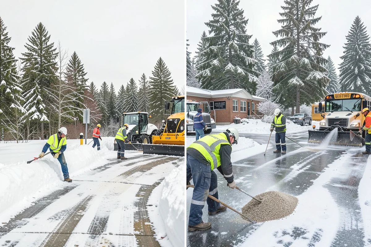 Residential Snow Removal in Anacortes, Skagit County, WA - We confirm your address and map the surfaces that need clearing