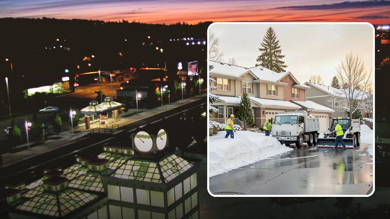 Residential Snow Removal in Auburn, King County, WA - We clear snow and ice from Western Washington homes when a Puget Sound cold snap catches your neighborhood off guard.