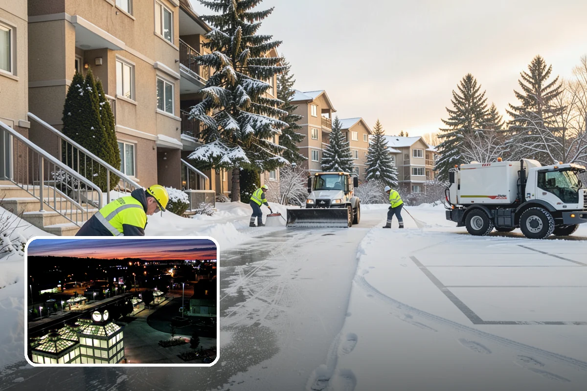 Residential Snow Removal in Auburn, King County, WA - Reaches surfaces city plows ignore on residential streets