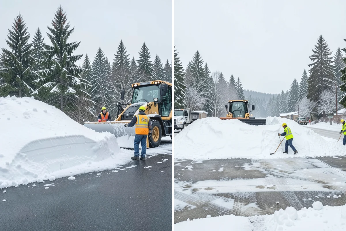 Residential Snow Removal in Auburn, King County, WA - We confirm your address and map the surfaces that need clearing