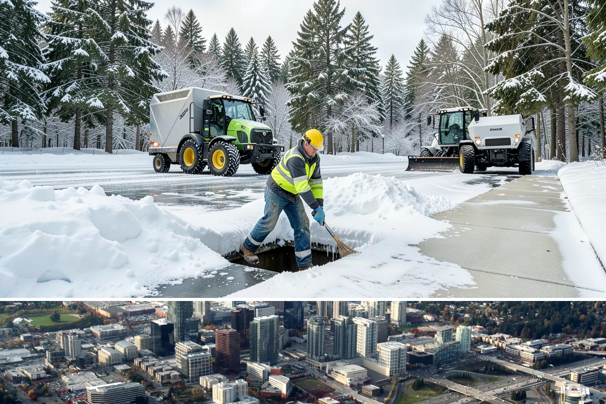 Residential Snow Removal in Bellevue, King County, WA - Book before the first Arctic outflow pushes through the Fraser Valley in late November so you are on our route when the first...
