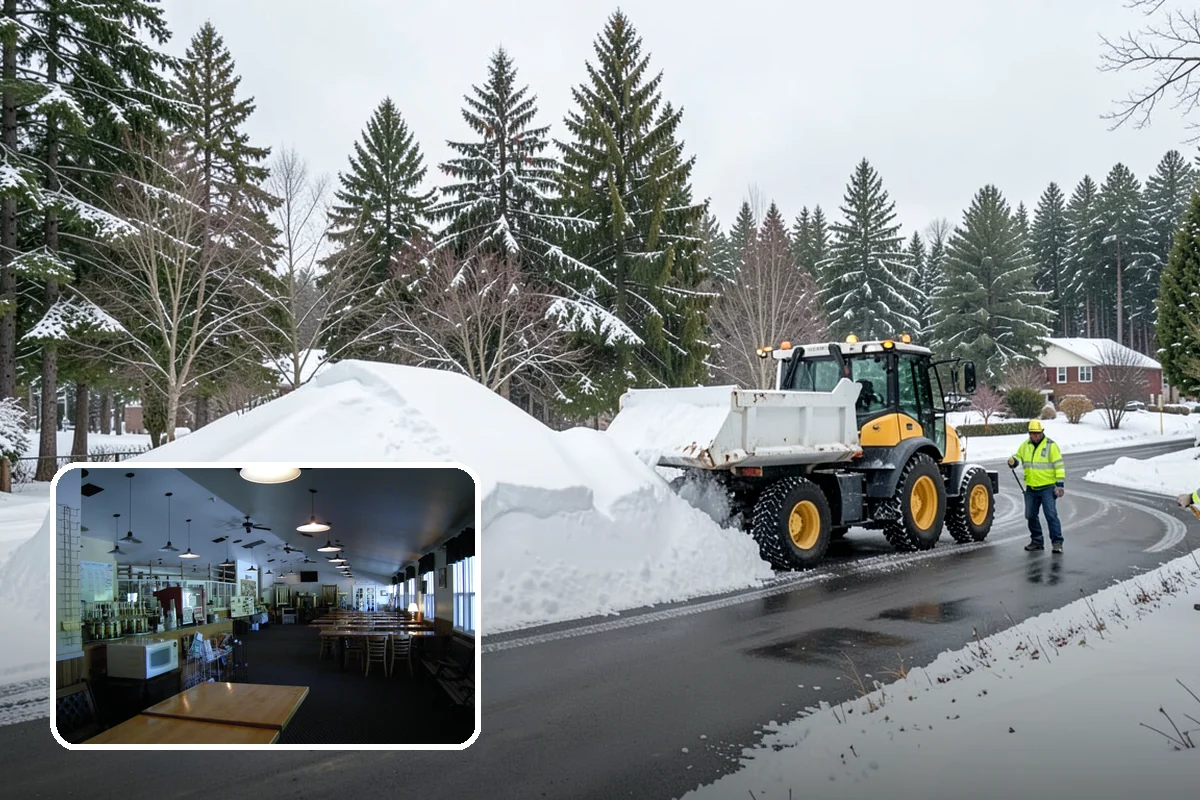 Residential Snow Removal in Black Diamond, King County, WA - Reaches surfaces city plows ignore on residential streets