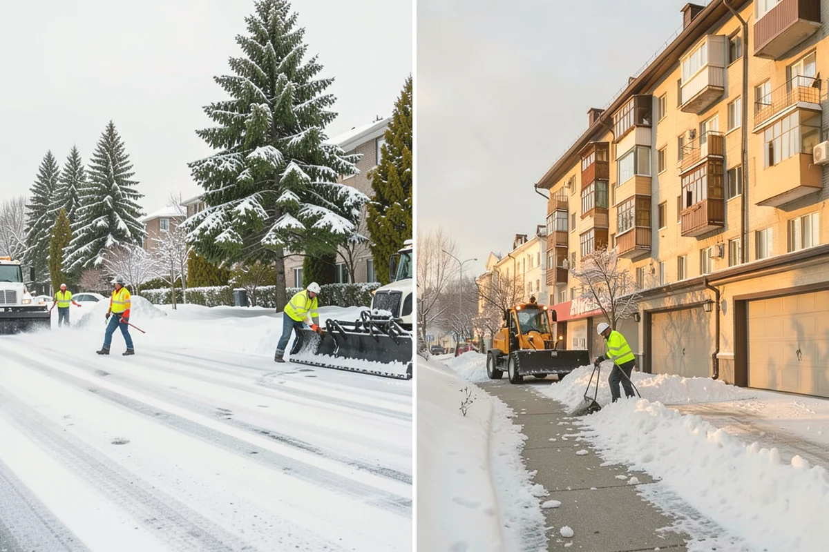 Residential Snow Removal in Bothell, King County, WA - We confirm your address and map the surfaces that need clearing