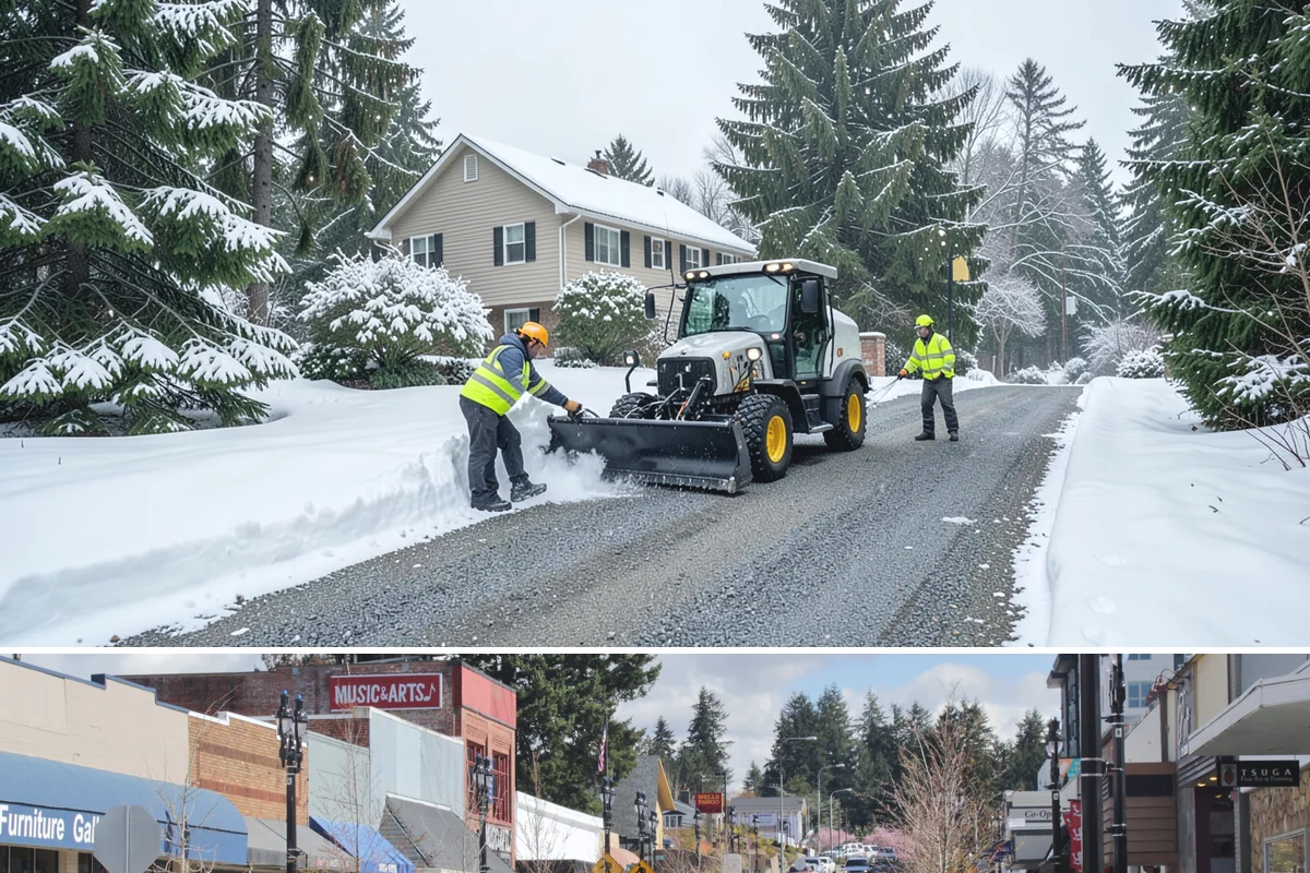 Residential Snow Removal in Bothell, King County, WA - Book before the first Arctic outflow pushes through the Fraser Valley in late November so you are on our route when the first...