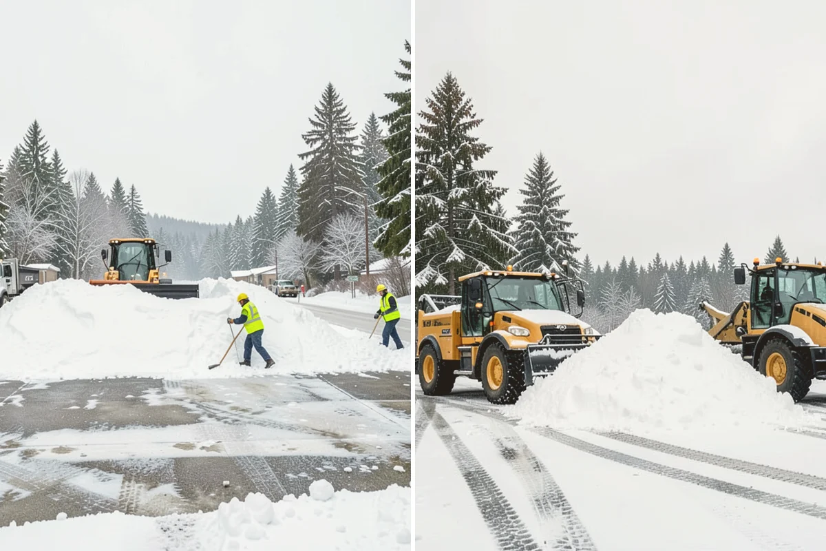 Residential Snow Removal in Brier, Snohomish County, WA - We confirm your address and map the surfaces that need clearing