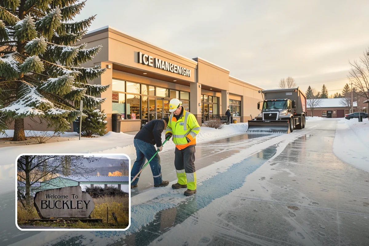 Residential Snow Removal in Buckley, Pierce County, WA - Reaches surfaces city plows ignore on residential streets