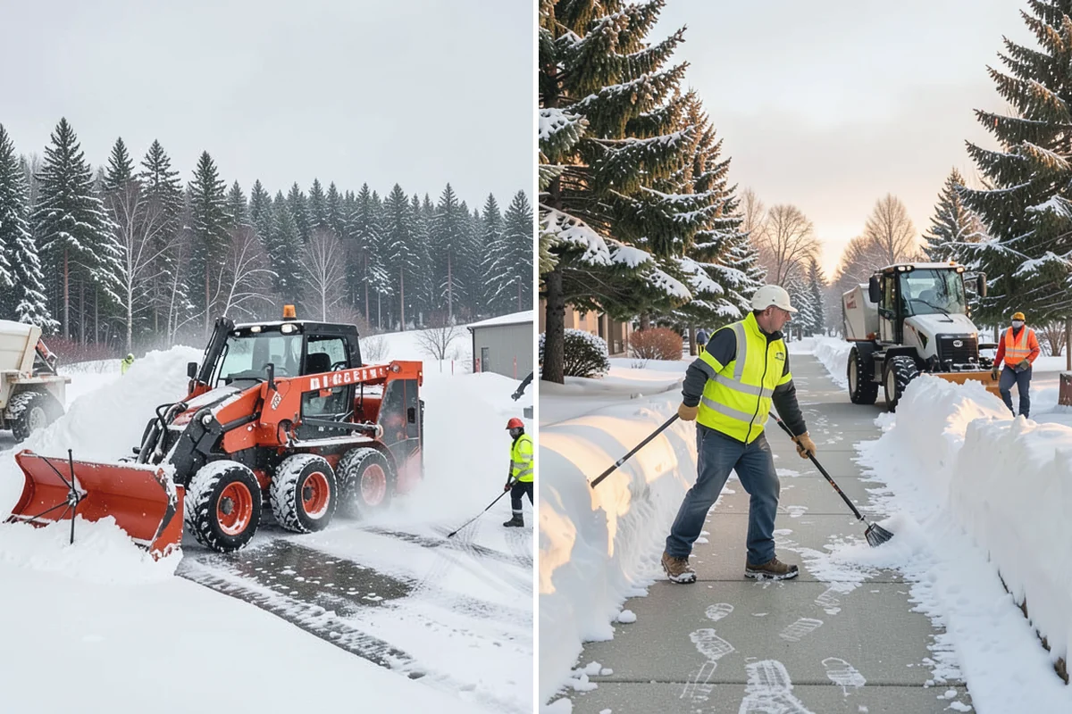 Residential Snow Removal in Buckley, Pierce County, WA - We confirm your address and map the surfaces that need clearing