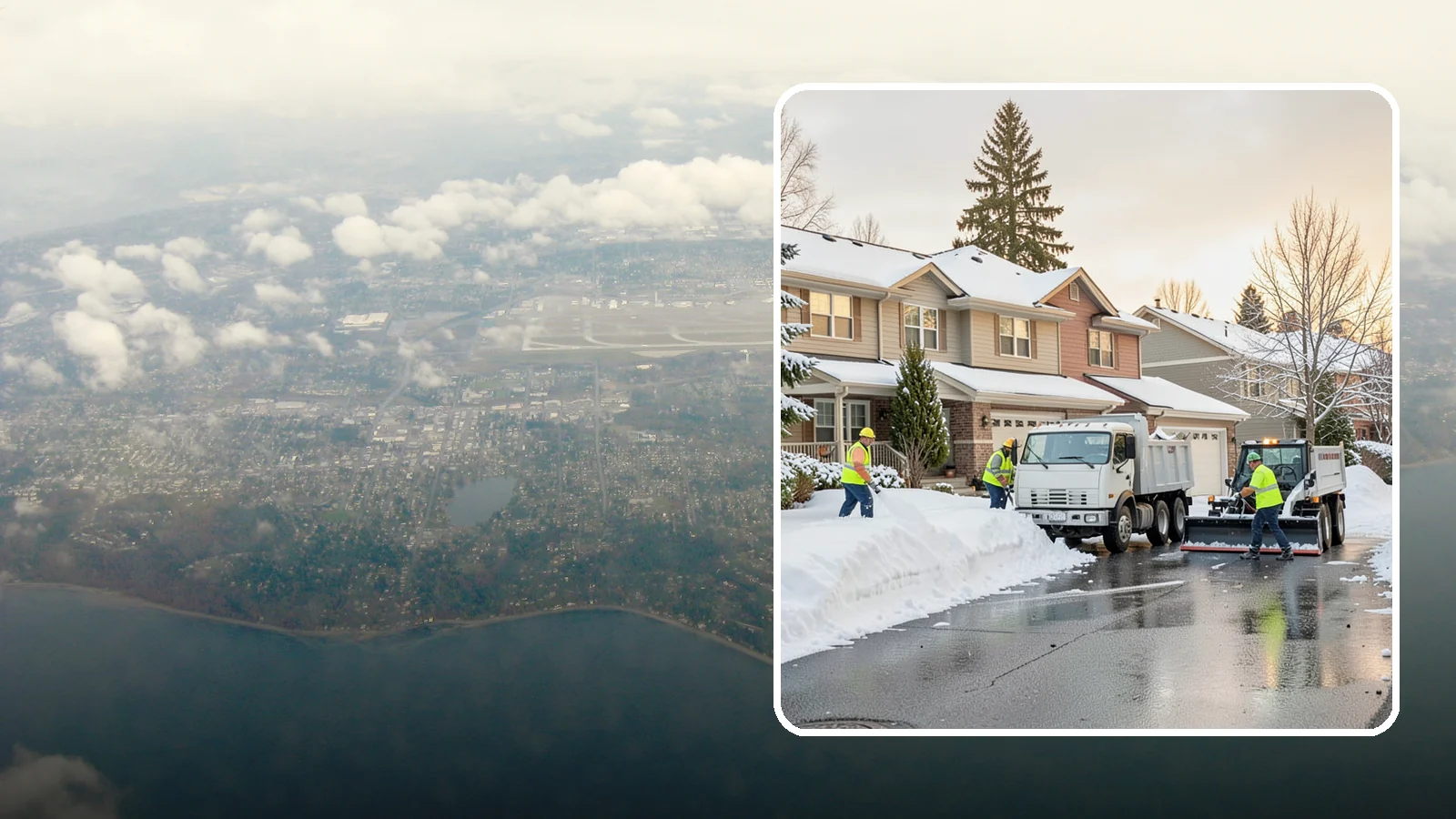 Residential Snow Removal in Burien, King County, WA - We clear snow and ice from Western Washington homes when a Puget Sound cold snap catches your neighborhood off guard.