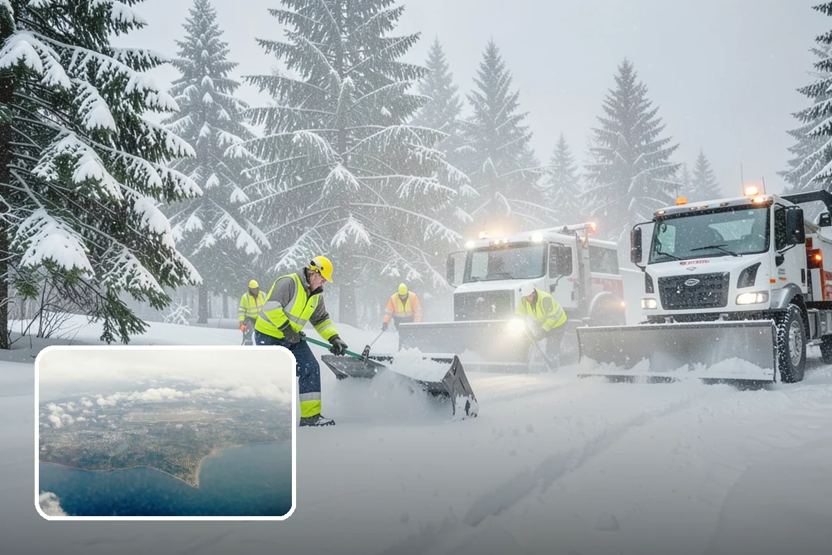 Residential Snow Removal in Burien, King County, WA - Reaches surfaces city plows ignore on residential streets