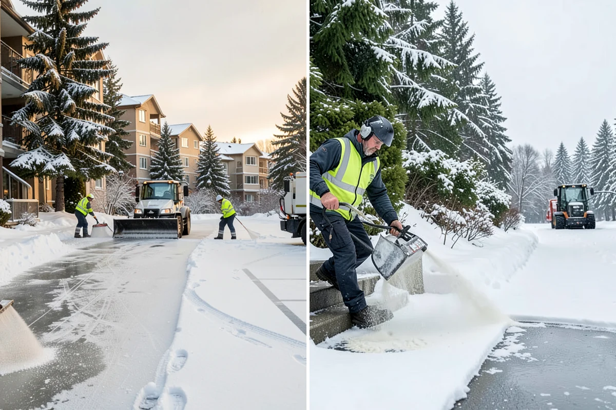 Residential Snow Removal in Clyde Hill, King County, WA - We confirm your address and map the surfaces that need clearing