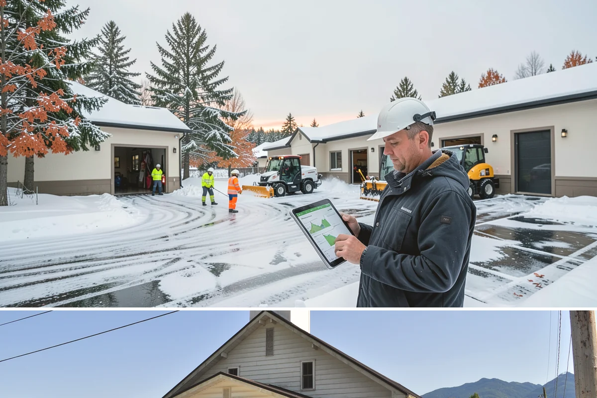 Residential Snow Removal in Concrete, Skagit County, WA - Book before the first Arctic outflow pushes through the Fraser Valley in late November so you are on our route when the first...