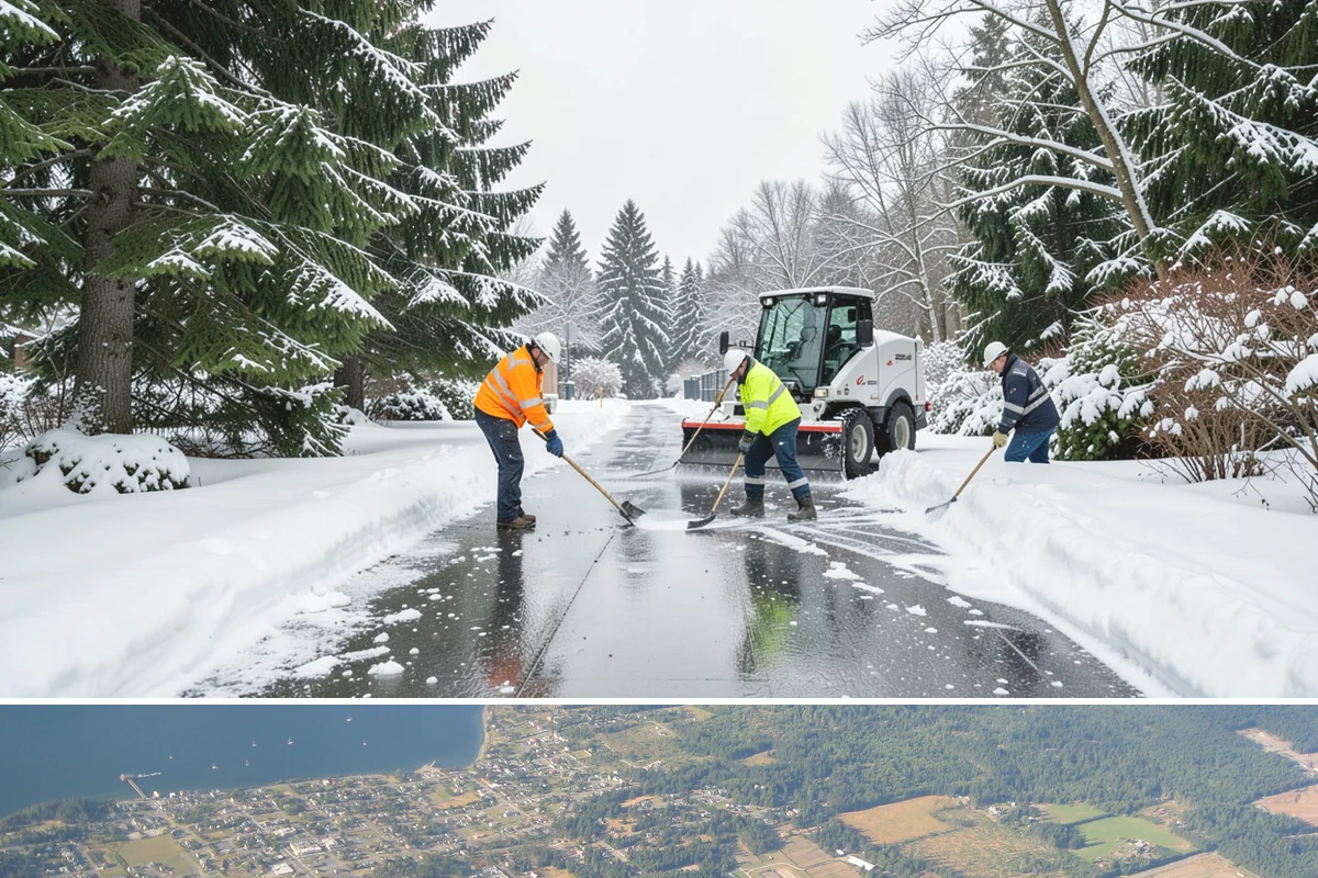 Residential Snow Removal in Coupeville, Island County, WA - Book before the first Arctic outflow pushes through the Fraser Valley in late November so you are on our route when the first...