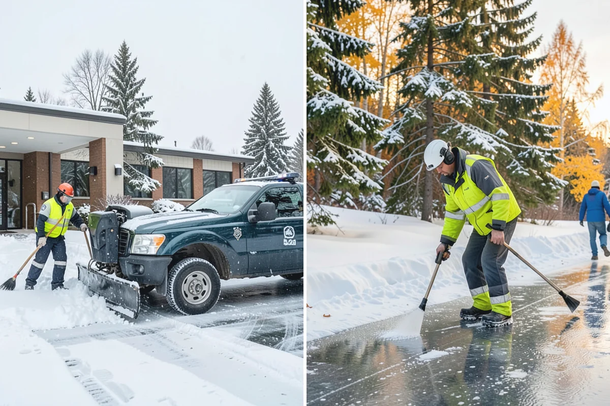 Residential Snow Removal in Des Moines, King County, WA - We confirm your address and map the surfaces that need clearing