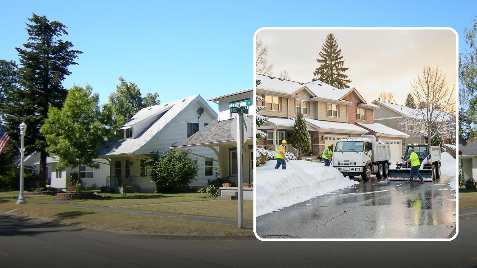 Residential Snow Removal in DuPont, Pierce County, WA - We clear snow and ice from Western Washington homes when a Puget Sound cold snap catches your neighborhood off guard.