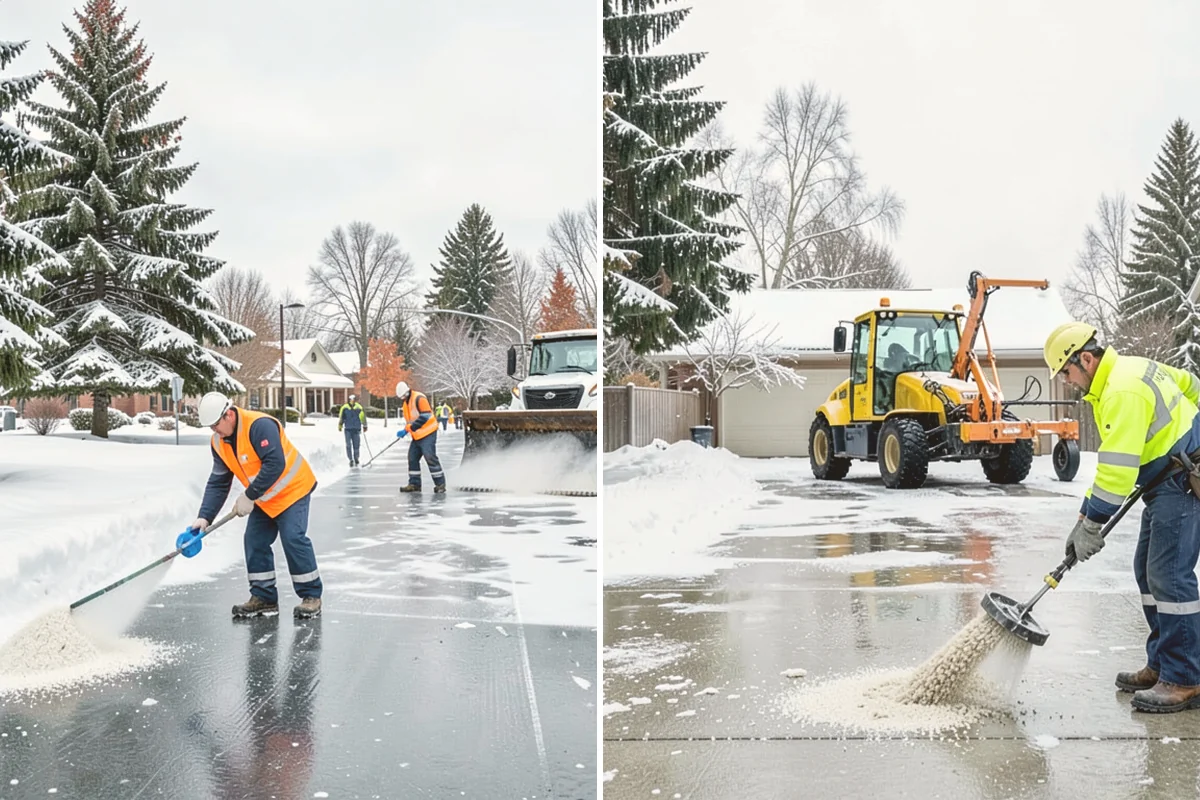 Residential Snow Removal in Edmonds, Snohomish County, WA - We confirm your address and map the surfaces that need clearing