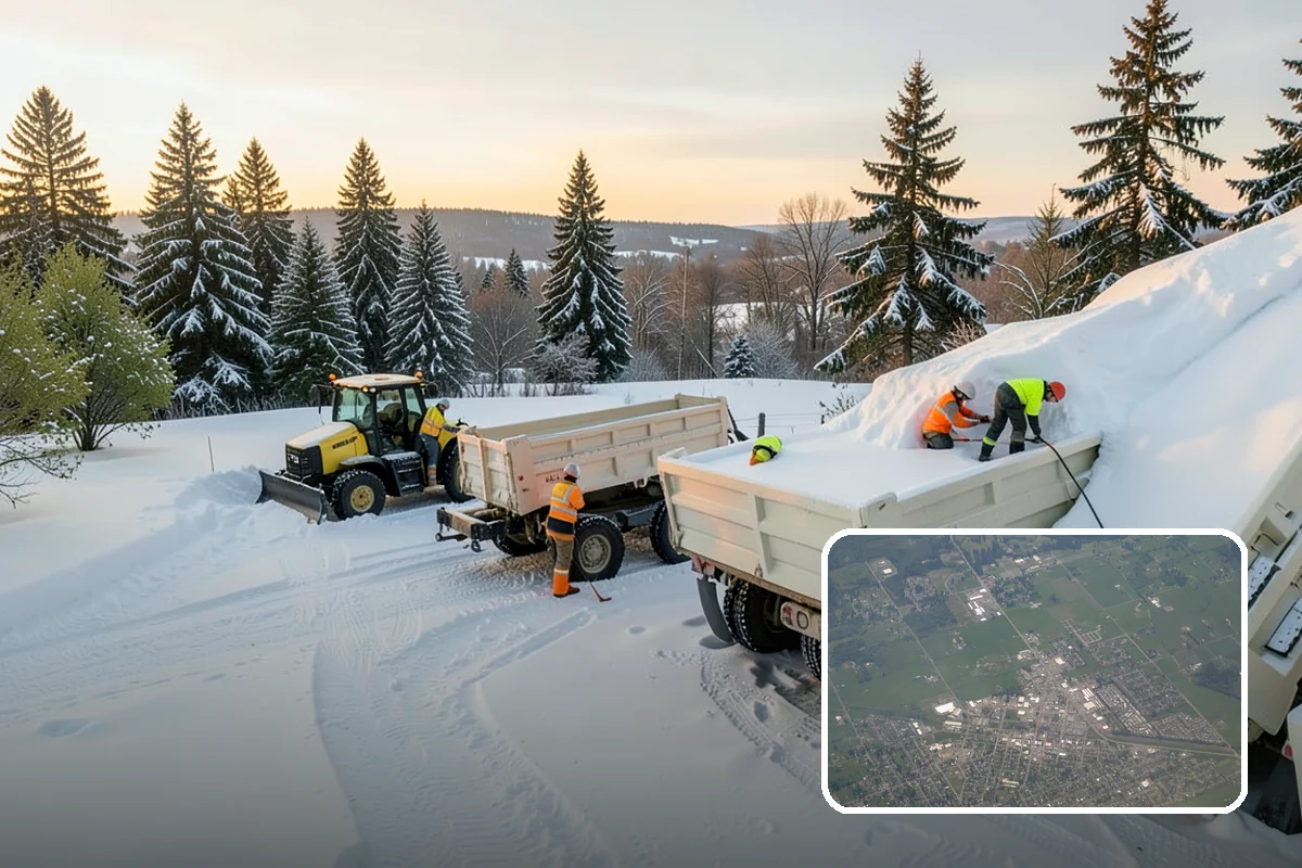Residential Snow Removal in Enumclaw, King County, WA - Reaches surfaces city plows ignore on residential streets