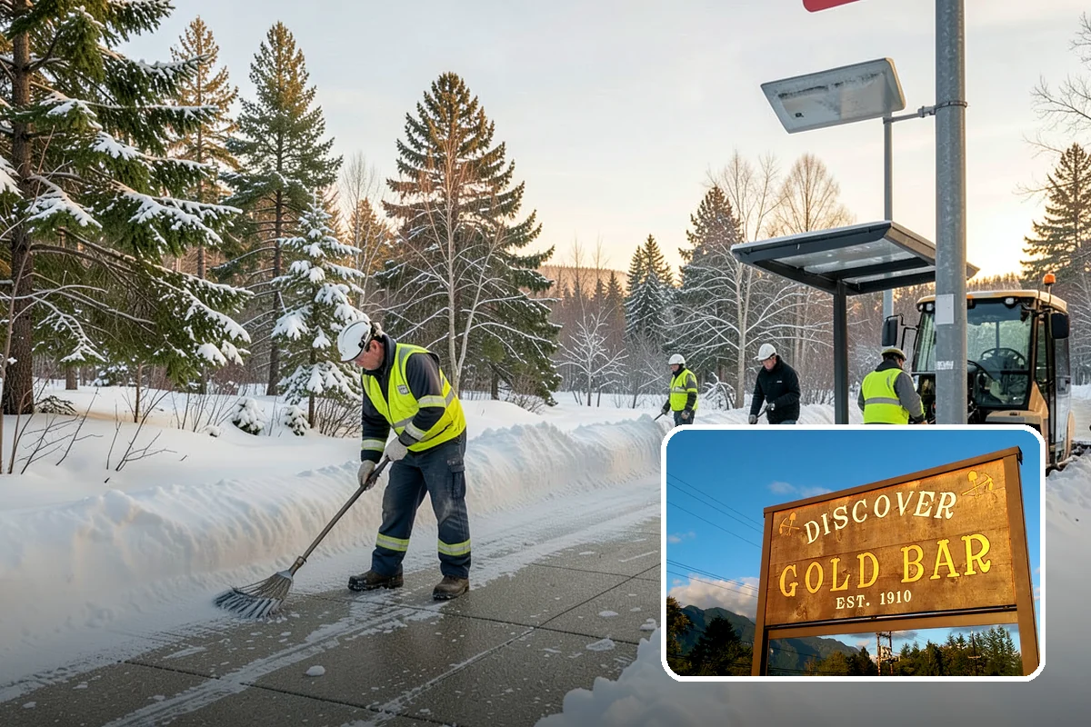 Residential Snow Removal in Gold Bar, Snohomish County, WA - Reaches surfaces city plows ignore on residential streets