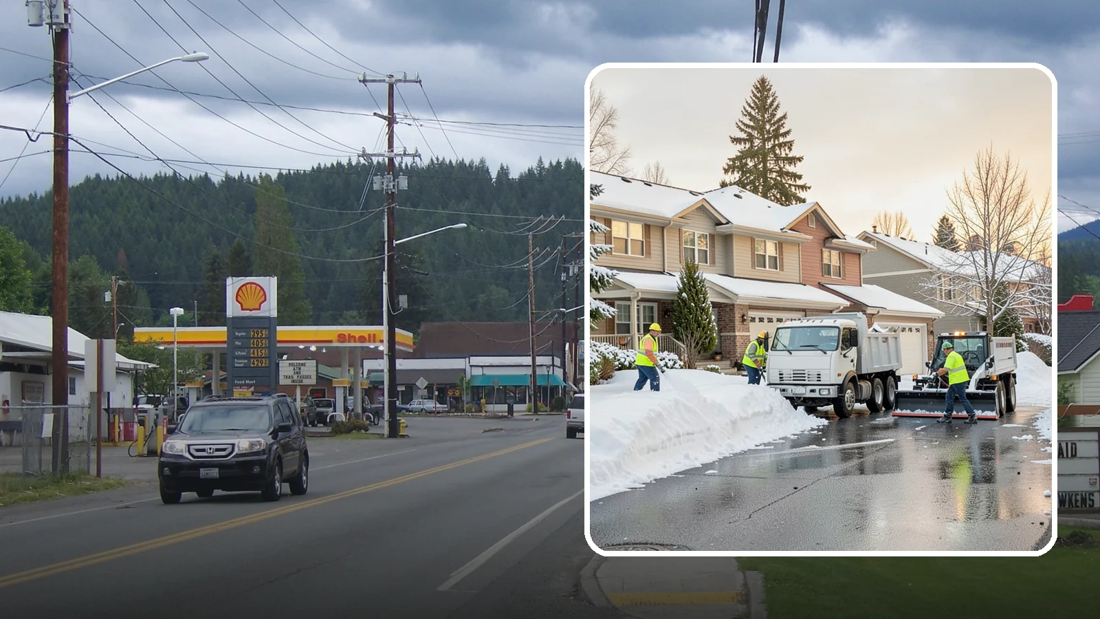 Residential Snow Removal in Granite Falls, Snohomish County, WA - We clear snow and ice from Western Washington homes when a Puget Sound cold snap catches your neighborhood off guard.