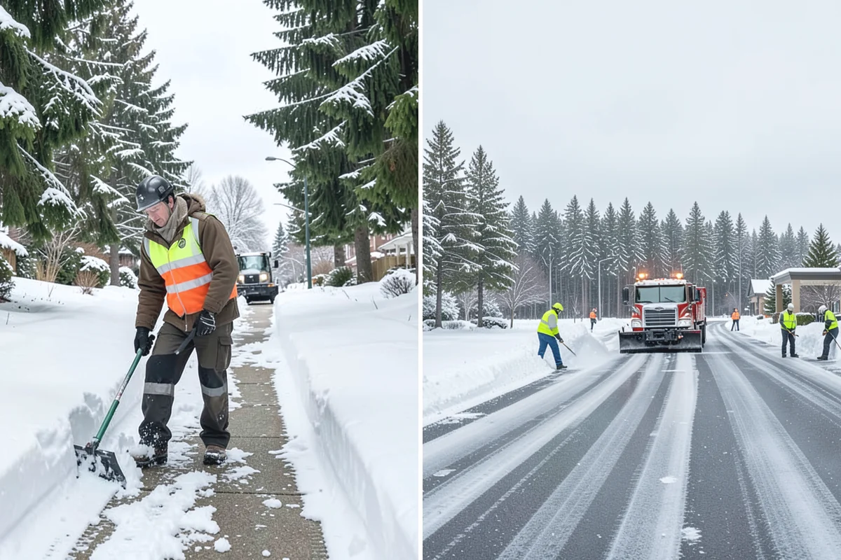 Residential Snow Removal in Granite Falls, Snohomish County, WA - We confirm your address and map the surfaces that need clearing