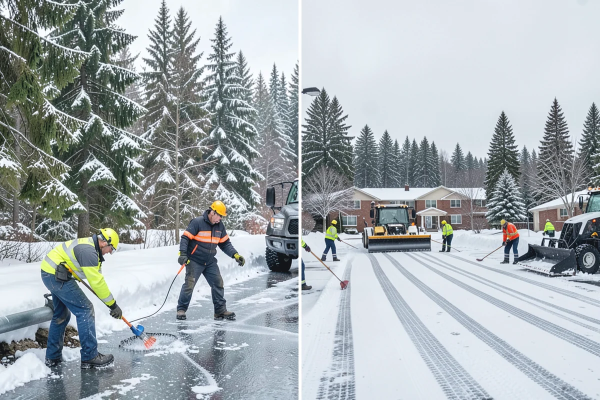 Residential Snow Removal in Hamilton, Skagit County, WA - We confirm your address and map the surfaces that need clearing