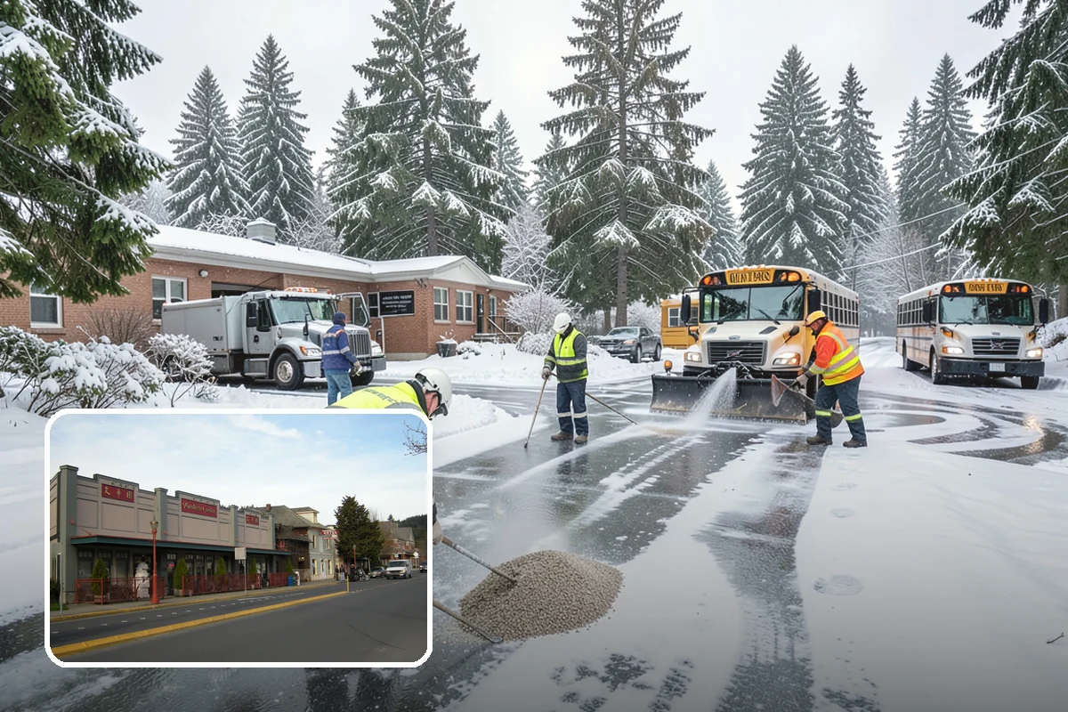 Residential Snow Removal in Issaquah, King County, WA - Reaches surfaces city plows ignore on residential streets