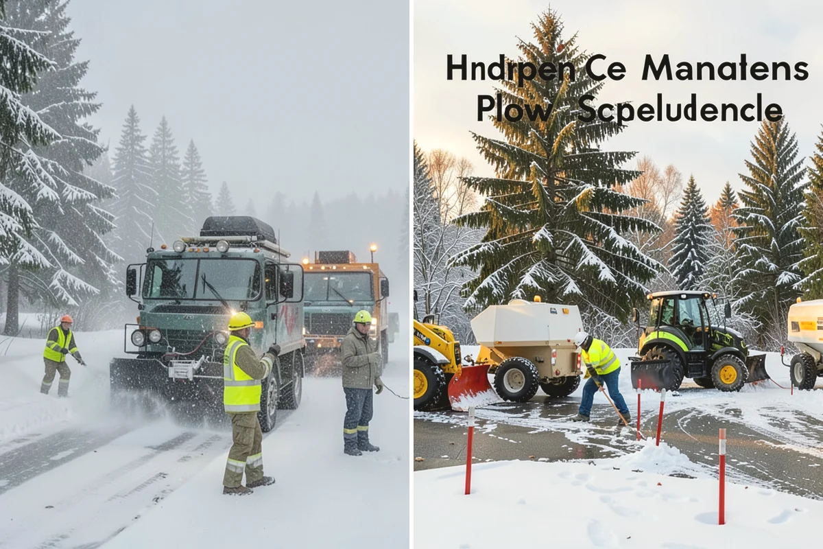 Residential Snow Removal in La Conner, Skagit County, WA - We confirm your address and map the surfaces that need clearing