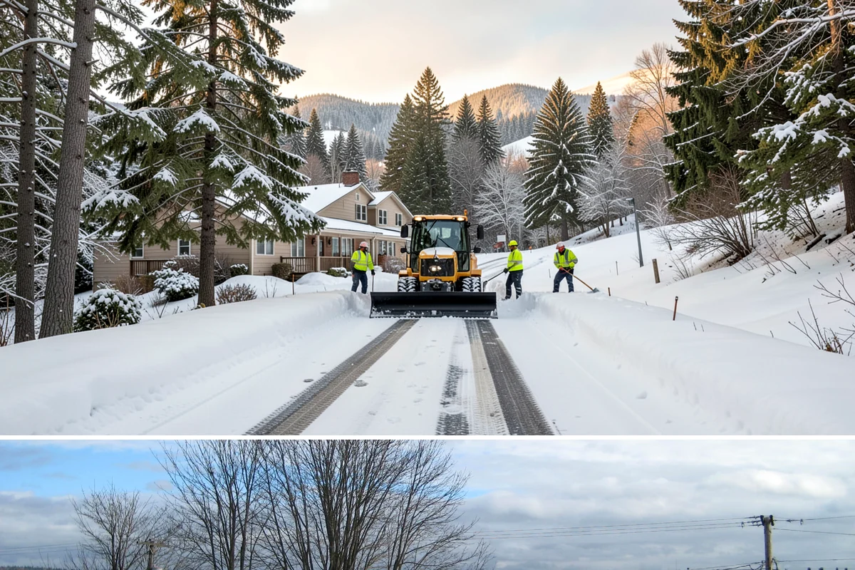 Residential Snow Removal in Langley, Island County, WA - Book before the first Arctic outflow pushes through the Fraser Valley in late November so you are on our route when the first...