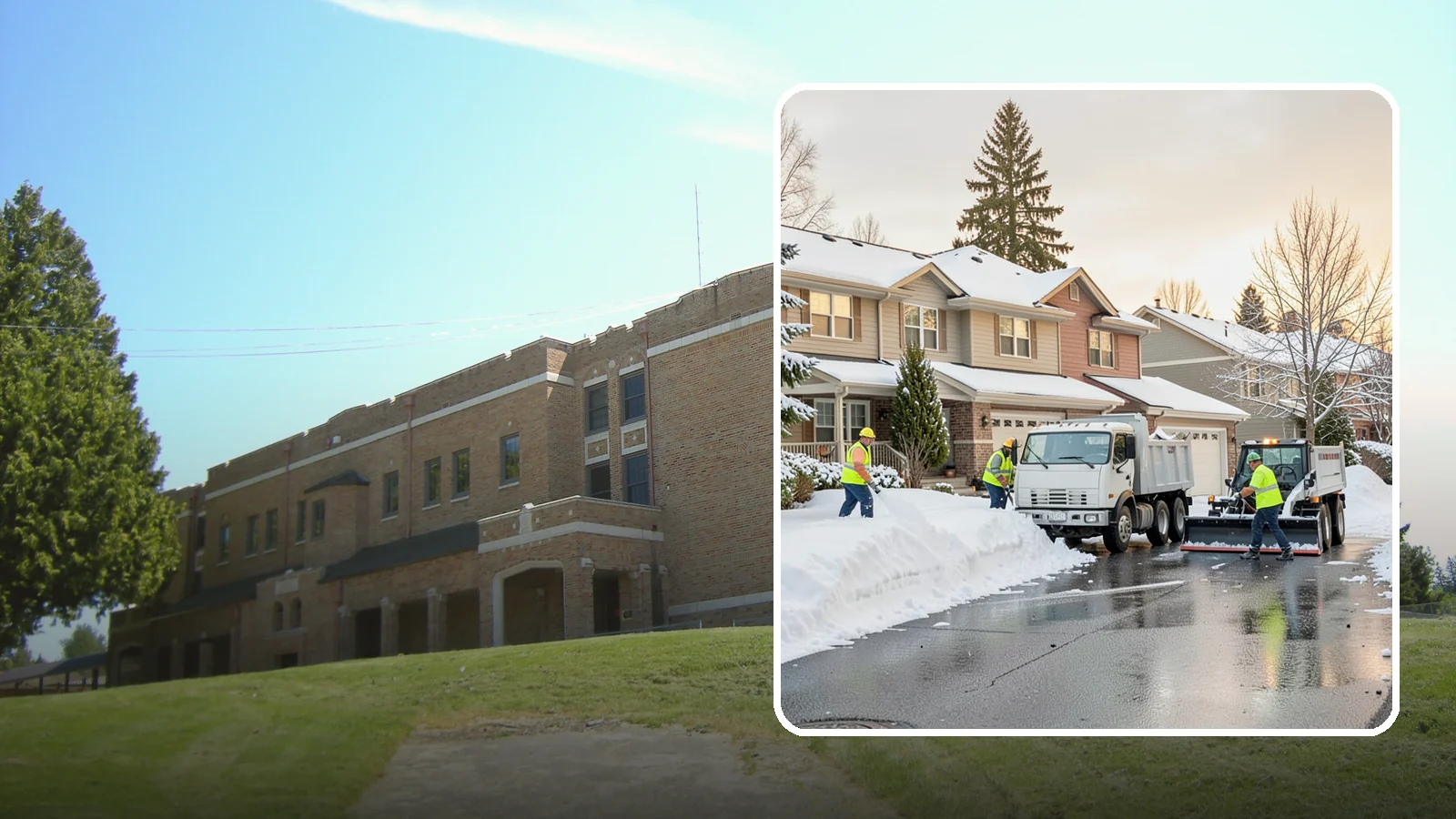 Residential Snow Removal in Maple Valley, King County, WA - We clear snow and ice from Western Washington homes when a Puget Sound cold snap catches your neighborhood off guard.